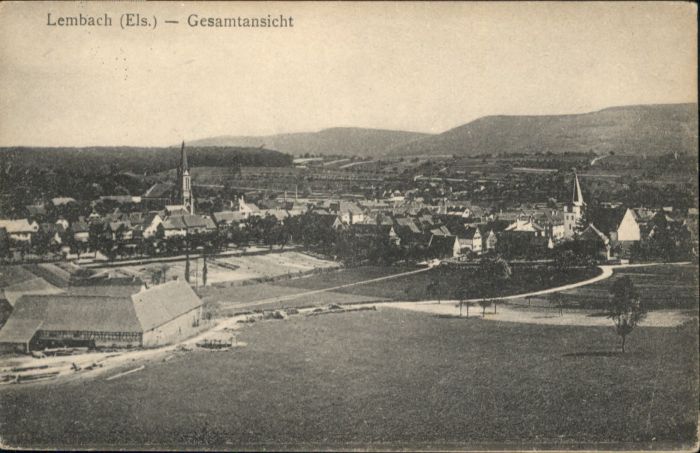 Lembach Bas Rhin Elsass Lembach Kirche