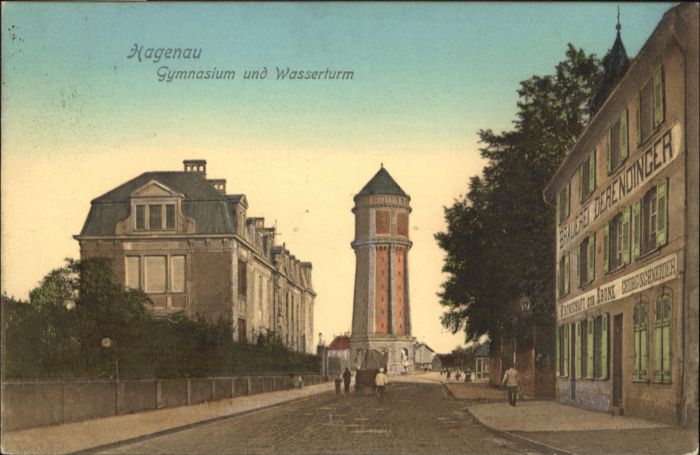 Hagenau Gymnasium Wasserturm