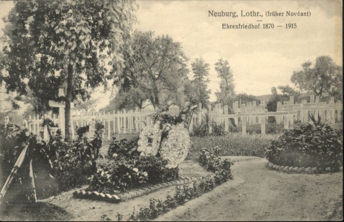 Neuburg Lothringen Ehrenfriedhof