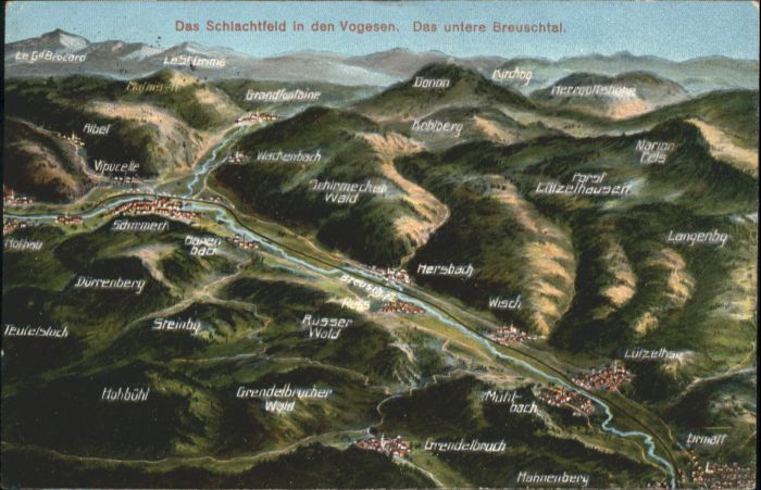 Rothau Bas-Rhin Rothau Fliegeraufnahme Vogesen Breuscht