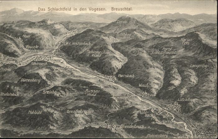 Rothau Bas-Rhin Rothau Fliegeraufnahme Vogesen Breuscht