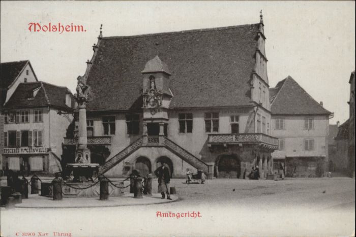 Molsheim Amtsgericht Brunnen