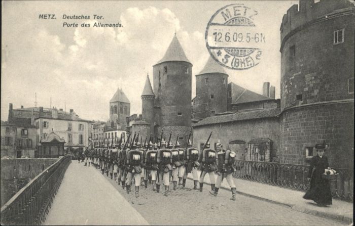 Metz 57 Moselle Metz Deutsches Tor Porte Allemands