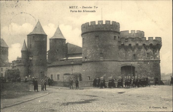 Metz 57 Moselle Metz Deutsches Tor Porte Allemands