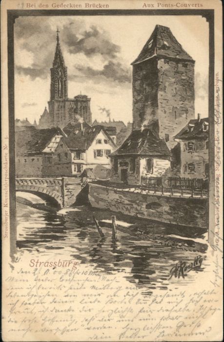 Strasbourg Alsace Strassburg Elsass Künstler A Roerttge