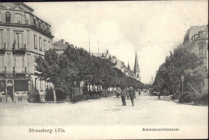 Strasbourg Alsace Strassburg Elsass Scharzwaldstrasse