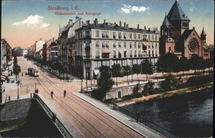 Strasbourg Alsace Strassburg Elsass Kleberstaden Synagoge