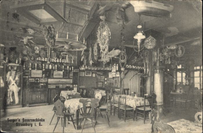 Strasbourg Alsace Strassburg Elsass Segers Bauernschänke