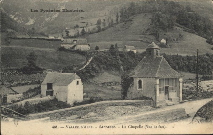 Sarrance Vallee d Aspe Chapelle