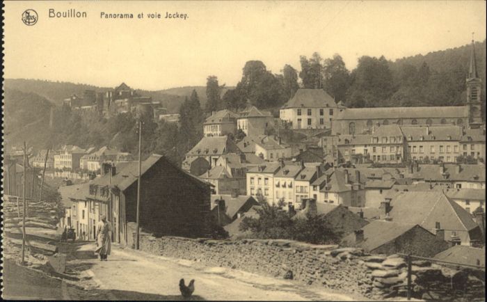 Bouillon Wallonne Bouillon voie Jockey Huhn