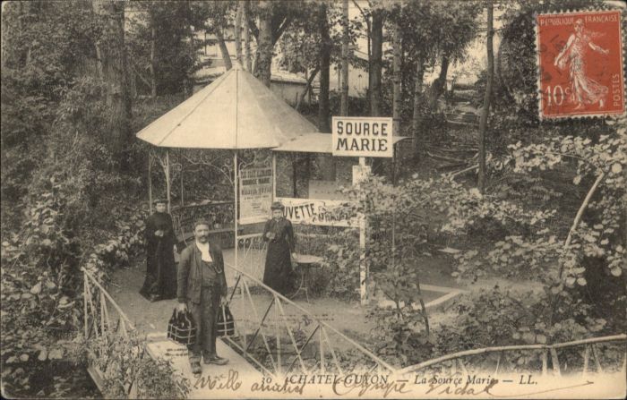 Chatel-Guyon Source Marie