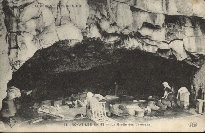 Royat Puy de Dome Royat Grotte Laveuses