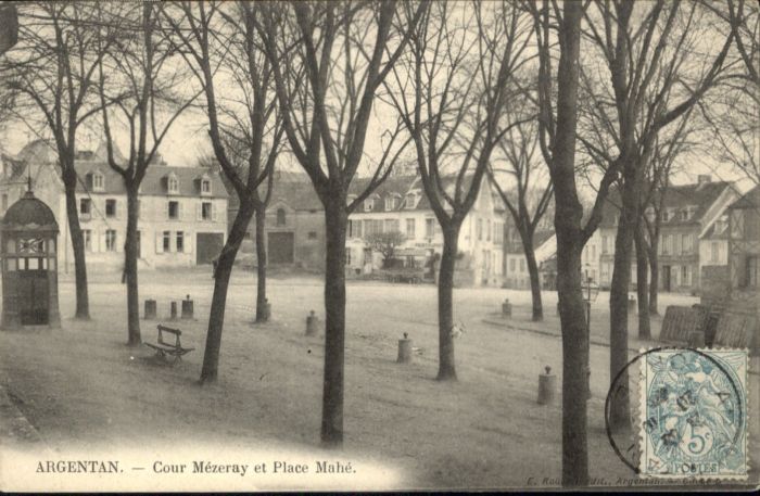 Argentan Cour Mezeray Place Mahe