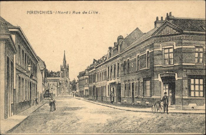 Perenchies Rue Lille Fahrrad