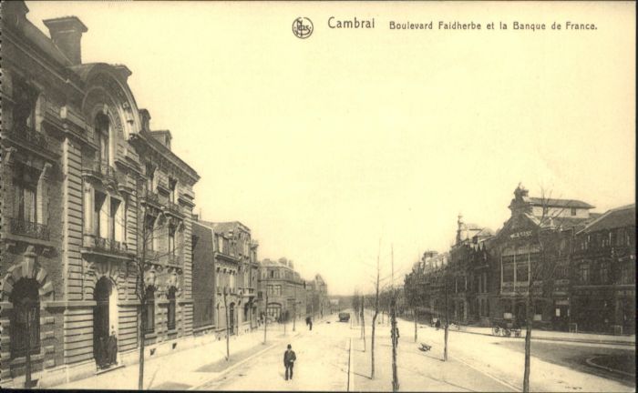 Cambrai Boulevard Faidherbe Banque France