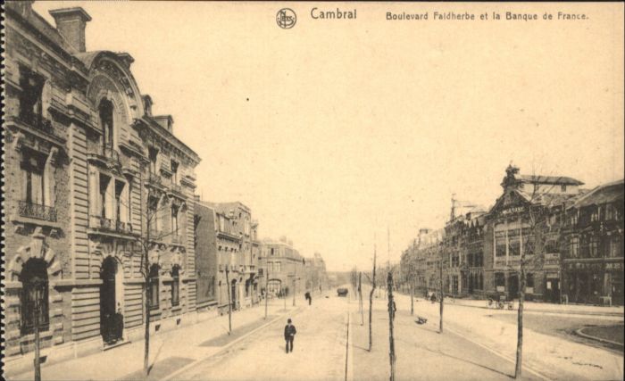 Cambrai Boulevard Faldherbe Banque France