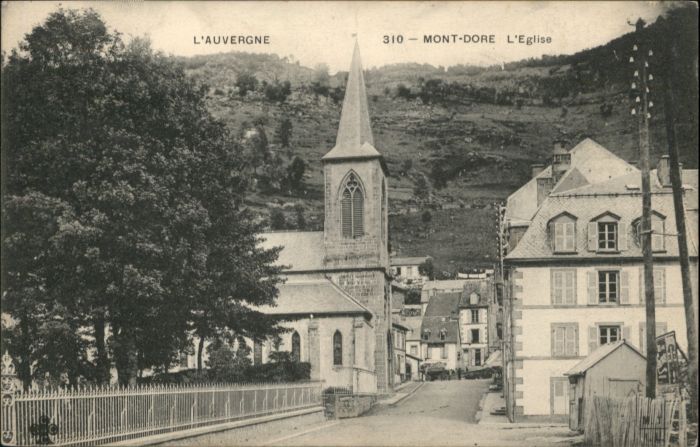 Mont-Dore L Auvergne Eglise