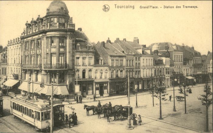 Tourcoing 59 Tourcoing Grand Place Stadion Tramways