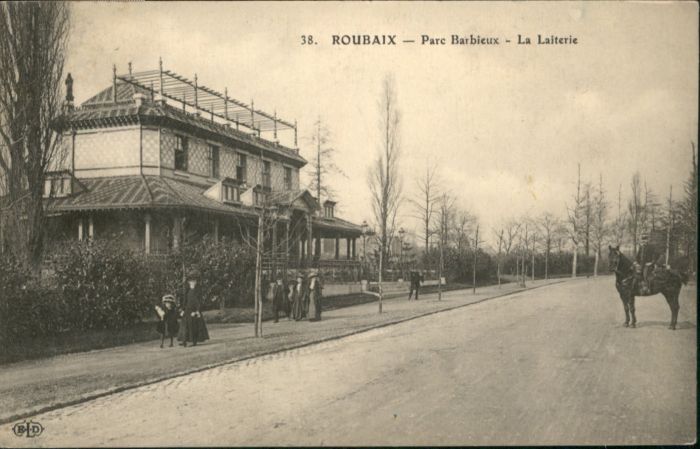 Roubaix Parc Barbieux Laiterie Pferd