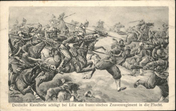 Lille Nord Lille Deutsche Kavallerie