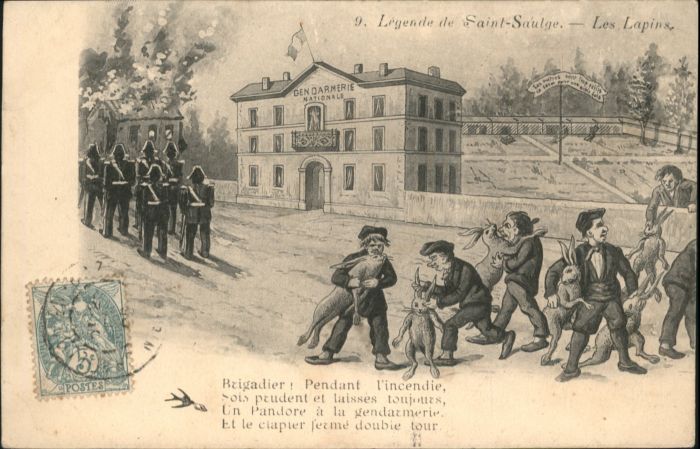 Saint-Saulge Lapins Hasen