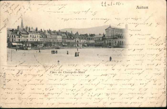 Autun Place Champ de Mars