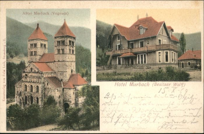 Murbach Elsass Murbach Hotel Murbach Besitzer Wolff