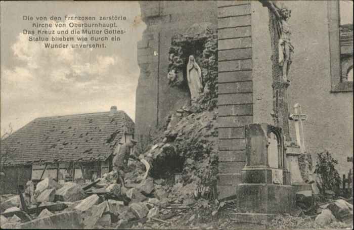 Oberburnhaupt Zerstörte Kirche