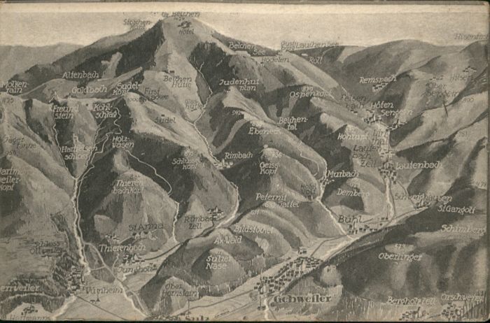 Murbach Elsass Murbach Fliegeraufnahme