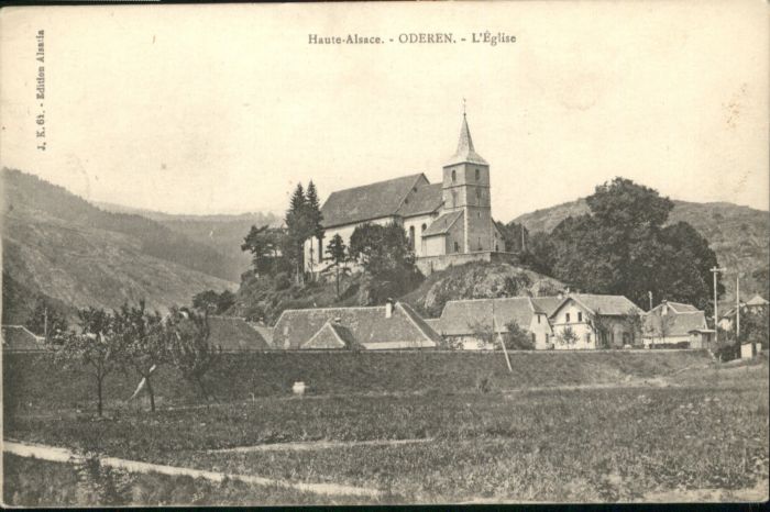 Oderen Haut Rhin Oderen Haute Alsace Eglise