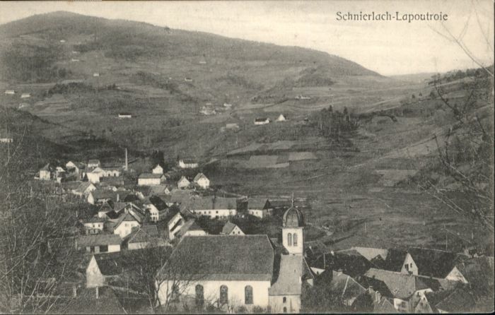 Lapoutroie Schnierlach Kirche