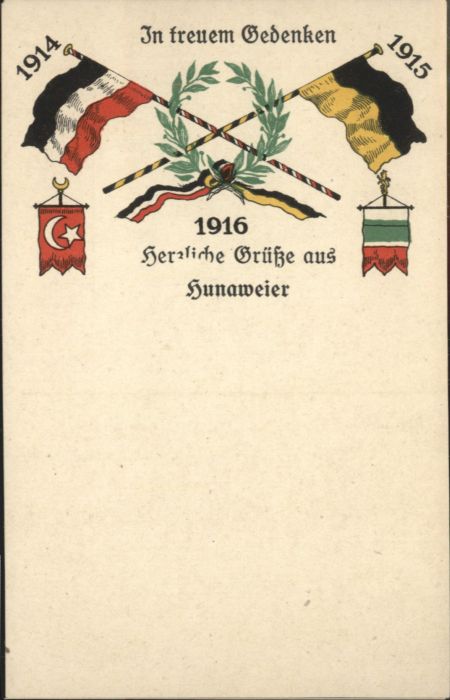 Hunaweier Hunawihr Hunaweier Fahnen