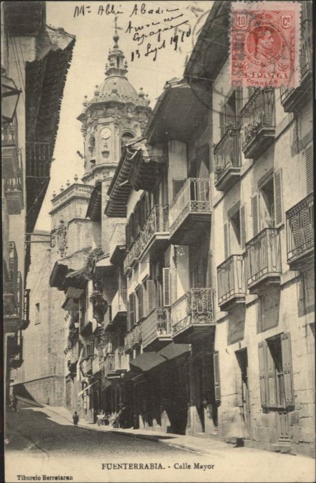 Fuenterrabia Hondarribia Fuenterrabia Calle Mayor