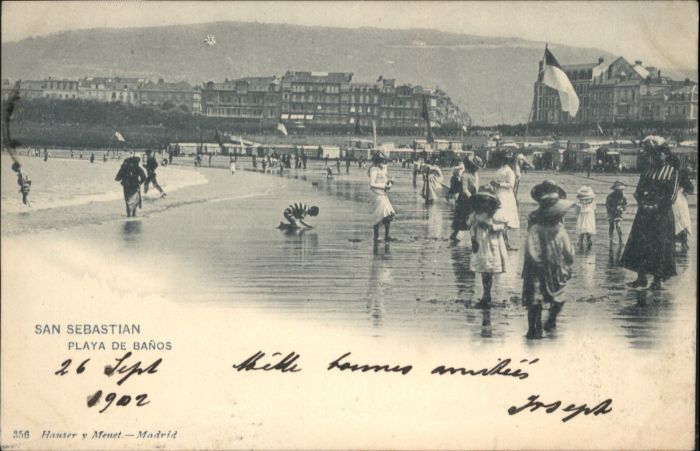 San Sebastian  Pais Vasco ES San_Sebastian Playa Banos
