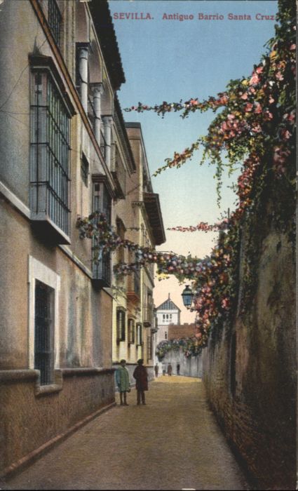 Sevilla Andalucia Sevilla Antiguo Barrio Santa Cruz