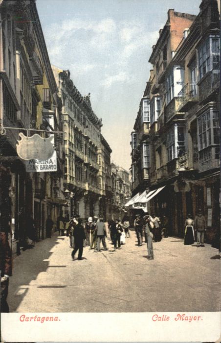 Cartagena Murcia Cartagena Calle Mayor