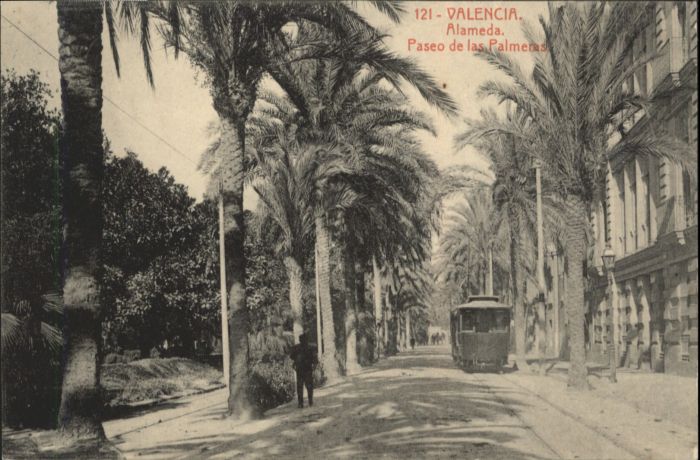 Valencia Valenciana Valencia Strassenbahn Alameda Paseo Pal