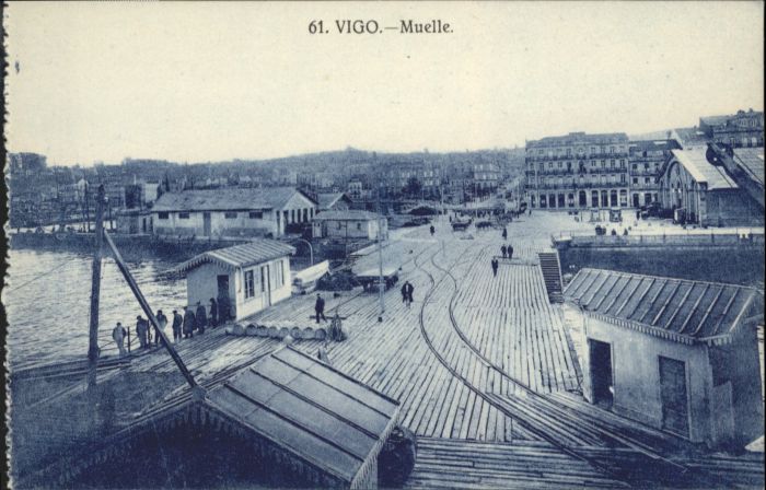 Vigo Galicia Espana Vigo Muelle