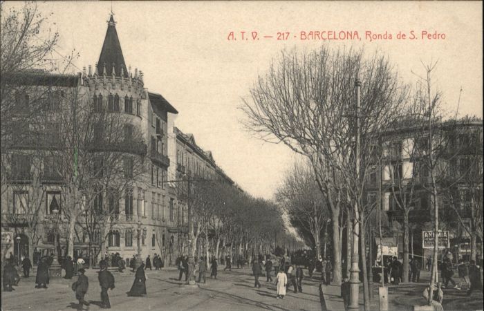 Barcelona Cataluna Barcelona Ronda San Pedro