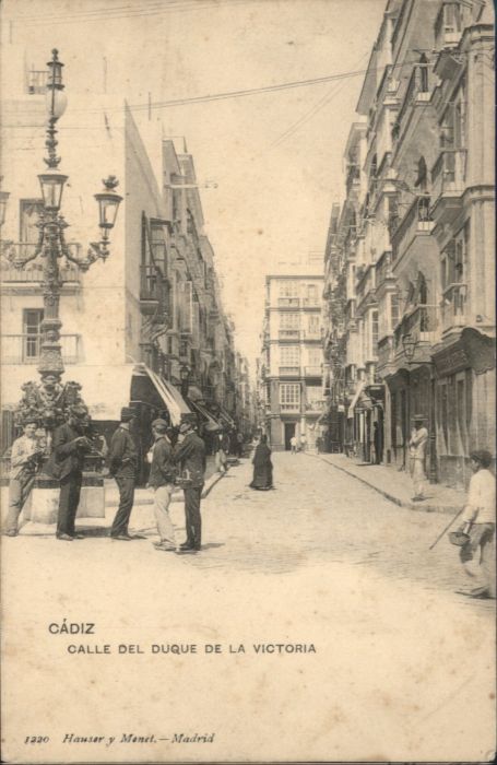 Cadiz Andalucia Calle Duque Victoria