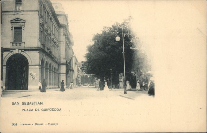 San Sebastian Pais Vasco ES San_Sebastian Plaza Guipuzcoa