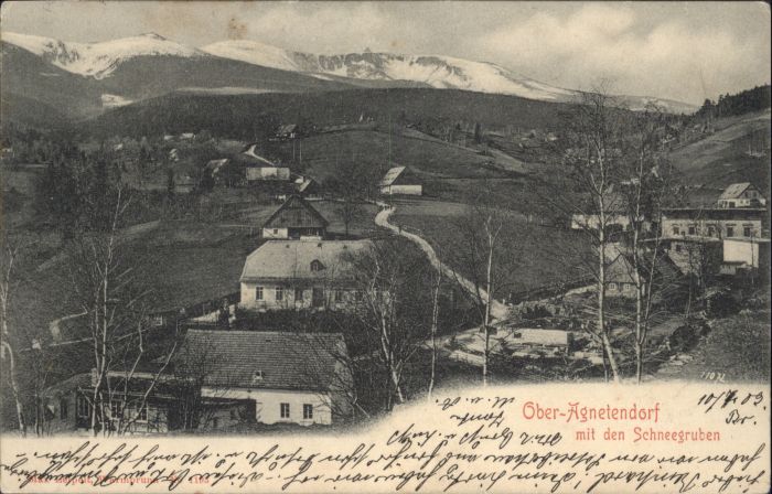 Agnetendorf Riesengebirge Agnetendorf Schneegruben