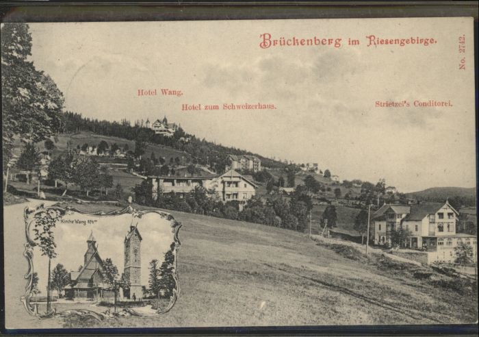 Brueckenberg Riesengebirge otel Wang Hotel zum Schweizerhaus Strie