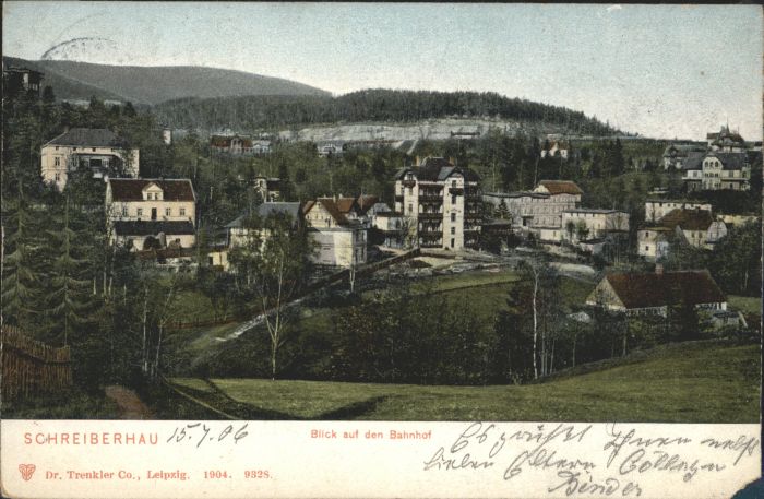 Schreiberhau Niederschlesien Schreiberhau Bahnhof