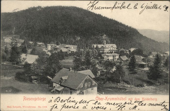 Ober-Krummhuebel iesengebirge Heidelberg