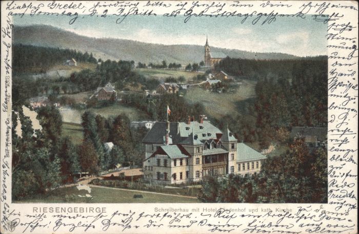 Schreiberhau Niederschlesien Schreiberhau Riesengebirge Hotel Linden