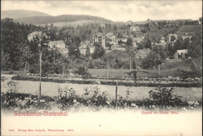 Schreiberhau Niederschlesien Schreiberhau Marienthal Königs Hotel