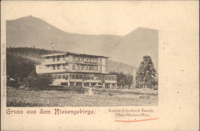 Ober-Steinseiffen Riesengebirge Kaiser-Friedrich-Baude