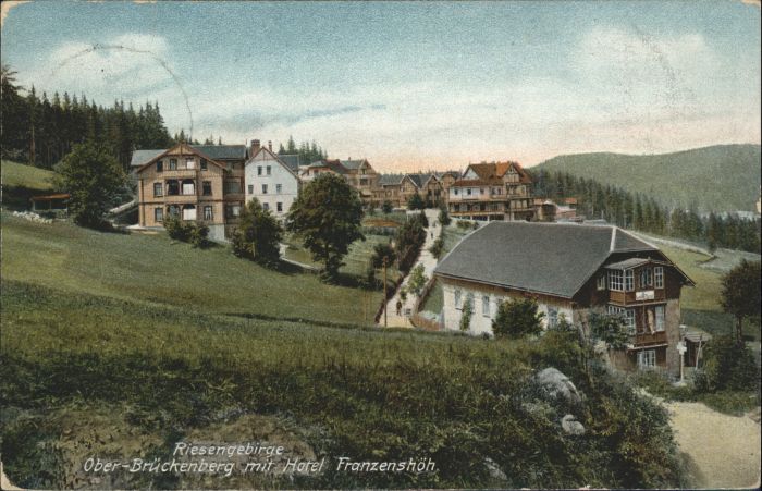 Brueckenberg Riesengebirge otel Franzenshöh x