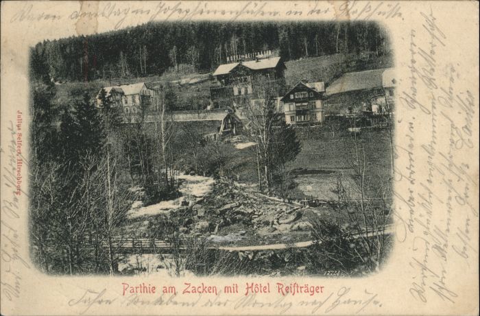 Schreiberhau Niederschlesien Schreiberhau [Stempelabschlag] Zacken H